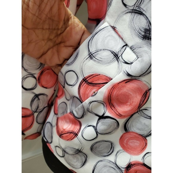 Andre Oliver Women's Multicolor Cotton Long Sleeve Three Buttons Jacket Size 12 - Picture 3 of 12